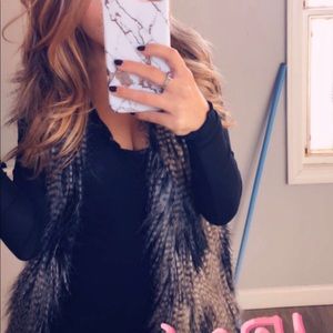 Fur vest